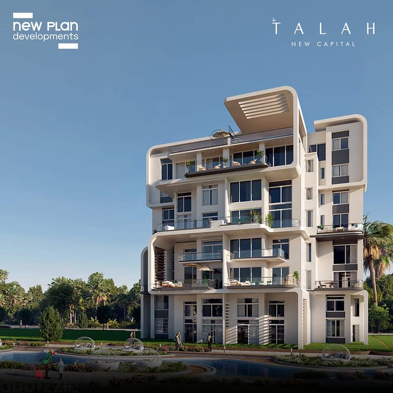 apartment resale compound talah new capital view pool under market price 1