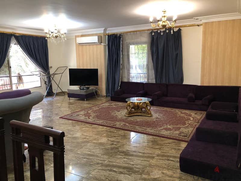 Duplex 250 sqm for sale, furnished, in Al-Aqsa Mosque Street 1