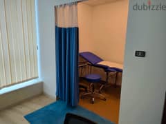 Clinic for rent fully finished + AC and furnished, on main street in heart of Sheikh Zayed