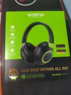Oraimo Boompop2 Bluetooth Headset/headphone brand new, open box
