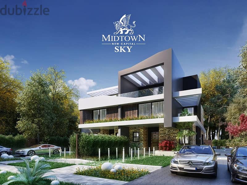 A townhouse built with a 5% discount in front of the exhibition grounds and the Mega Mall, in installments over 5 years 3