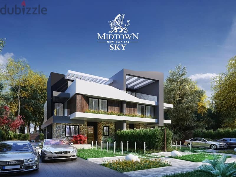A townhouse built with a 5% discount in front of the exhibition grounds and the Mega Mall, in installments over 5 years 4