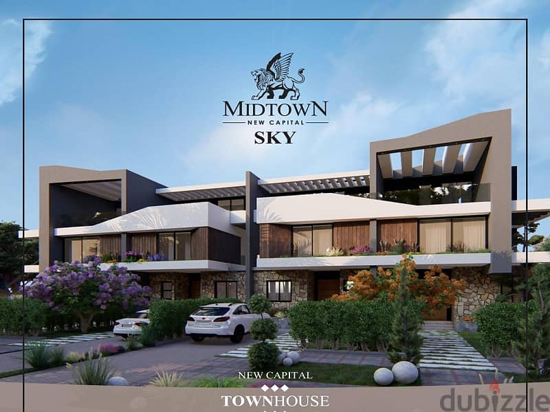 A townhouse built with a 5% discount in front of the exhibition grounds and the Mega Mall, in installments over 5 years 6