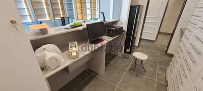 pharmacy 70m for rent furnished in front of AUC New Cairo