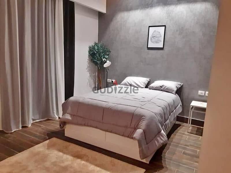 Apartment with garden for sale in Mazarine Alamin, finished and ready for inspection and receipt on the tourist walkway 8