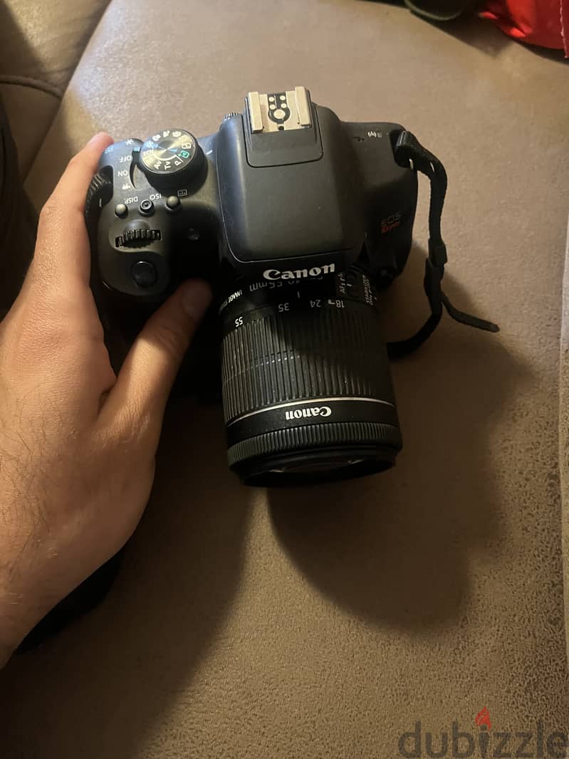 Canon Rebel EOS T6I + 18-55mm Lens + Bag 2