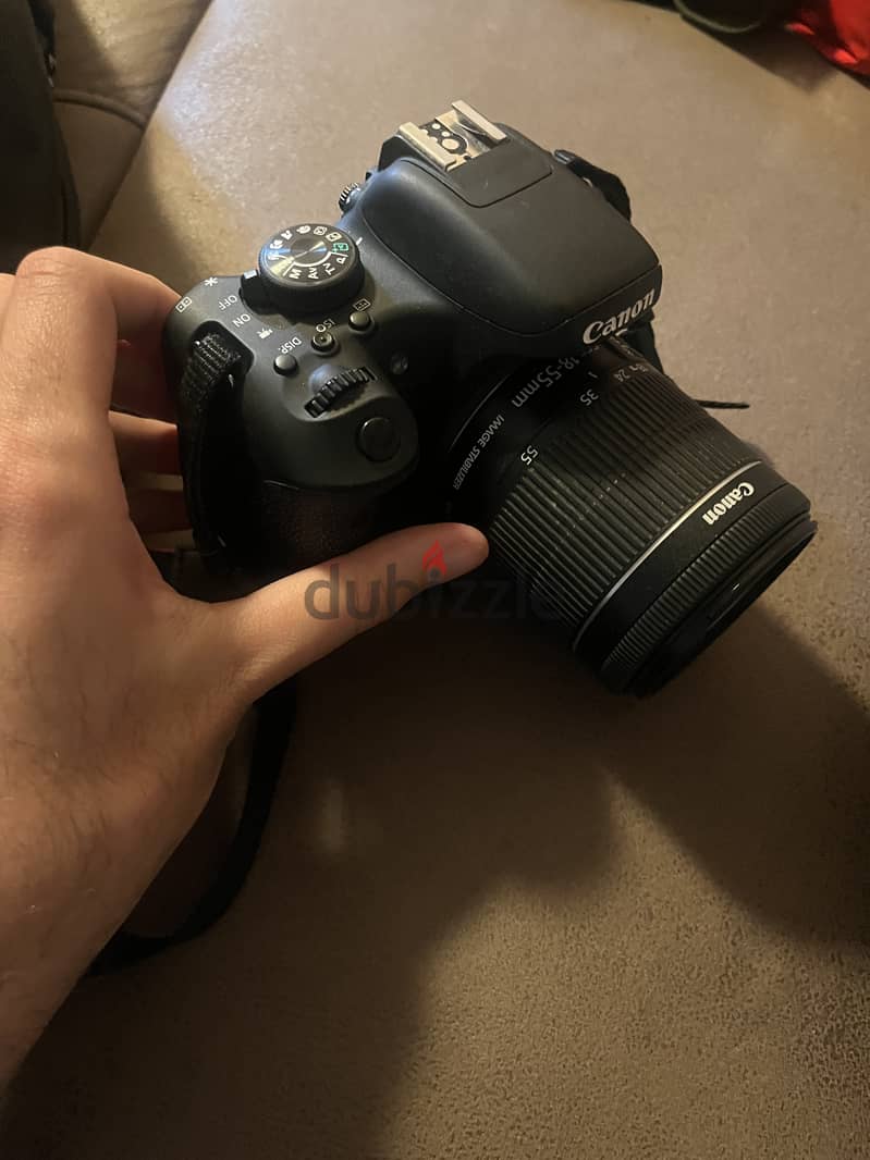 Canon Rebel EOS T6I + 18-55mm Lens + Bag 3