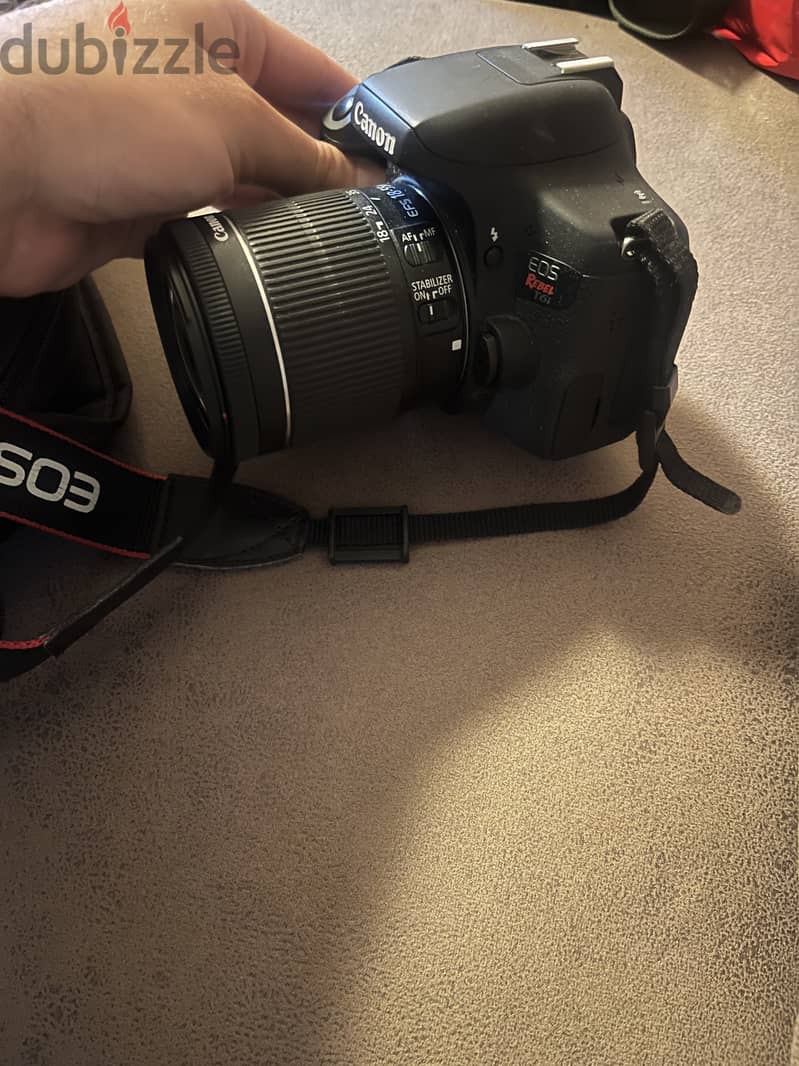Canon Rebel EOS T6I + 18-55mm Lens + Bag 4
