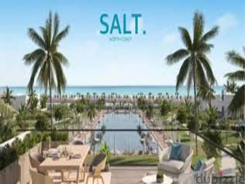 chalet for sale at salt north coast | installments | prime location 6