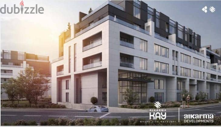 Studio for sale in Karma Kay Compound at a commercial price of 62 meters with a garden of 48 meters with a down payment of 1,985,000 and the rest in i 2