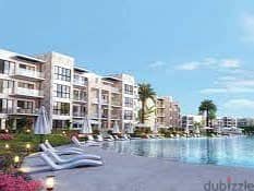 Town house for sale fully finished with 5% down payment and installments with double view sea and lagoon  In seashore