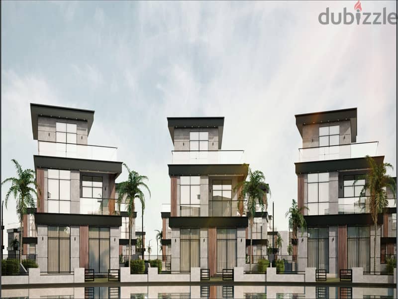 Duplex with garden for sale in New Sheikh Zayed, Dejoya Compound 8
