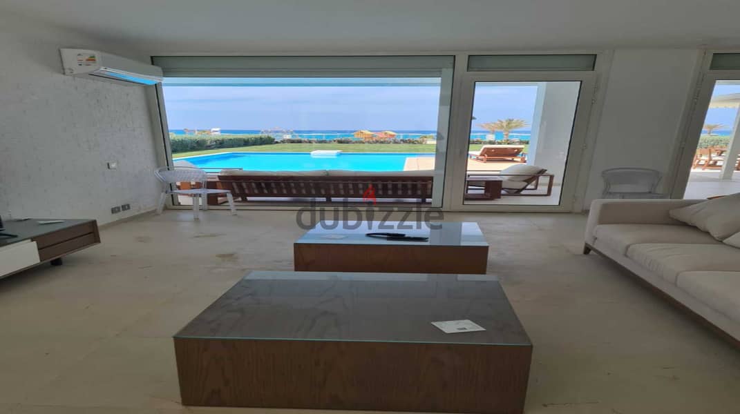 Own a chalet in Ras El Hekma, finished with air conditioners and a kitchen. Sea view with 10% down payment and installments over 8 years in Fouka Bay 6