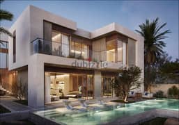 Fully finished villa with air conditioners by Aura Naguib Sawiris in Solana New Zayed on the Dabaa axis