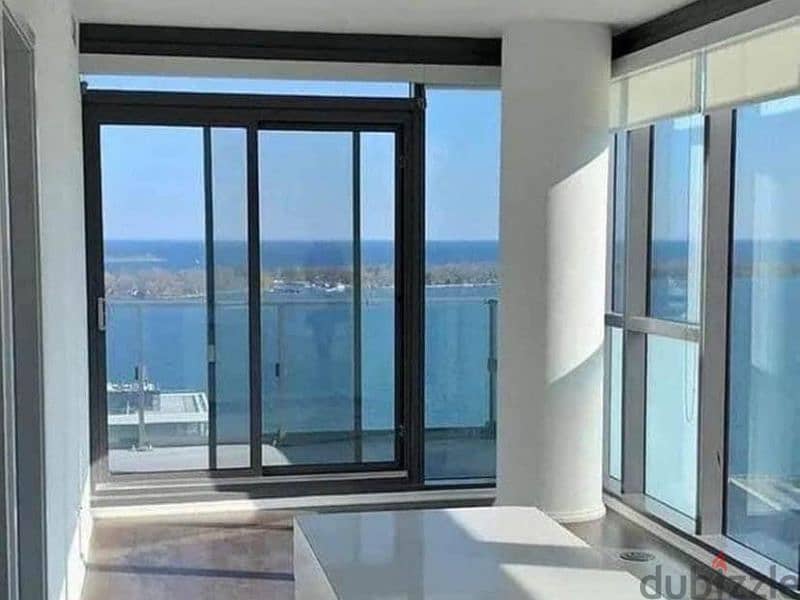 Luxurious apartment for sale in Alamein Towers [ fully finished + immediate delivery + distinctive sea view ] on installment. 1