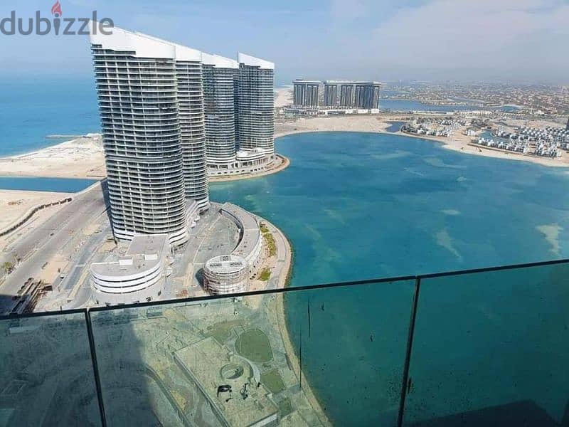 Luxurious apartment for sale in Alamein Towers [ fully finished + immediate delivery + distinctive sea view ] on installment. 12