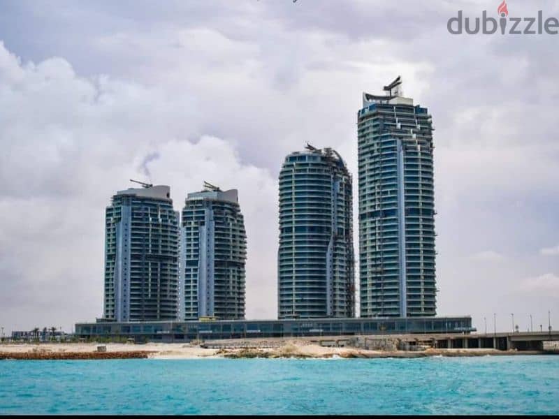 Luxurious apartment for sale in Alamein Towers [ fully finished + immediate delivery + distinctive sea view ] on installment. 16