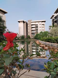 Apartment for sale in Privado, Madinaty, on the most beautiful lakes of the compound, ground floor, high-rise neighbor, directly on the ocean, area 13