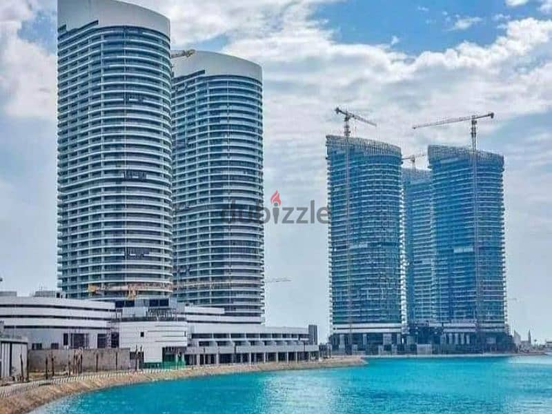 Luxurious apartment for sale in Alamein Towers [ fully finished + immediate delivery + distinctive sea view ] on installment. 2