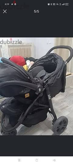 joie stroller with the pushchair
