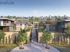 Townhouse lake view in Swan Lake Hassan Allam Sheikh Zayed next to Palm Hills