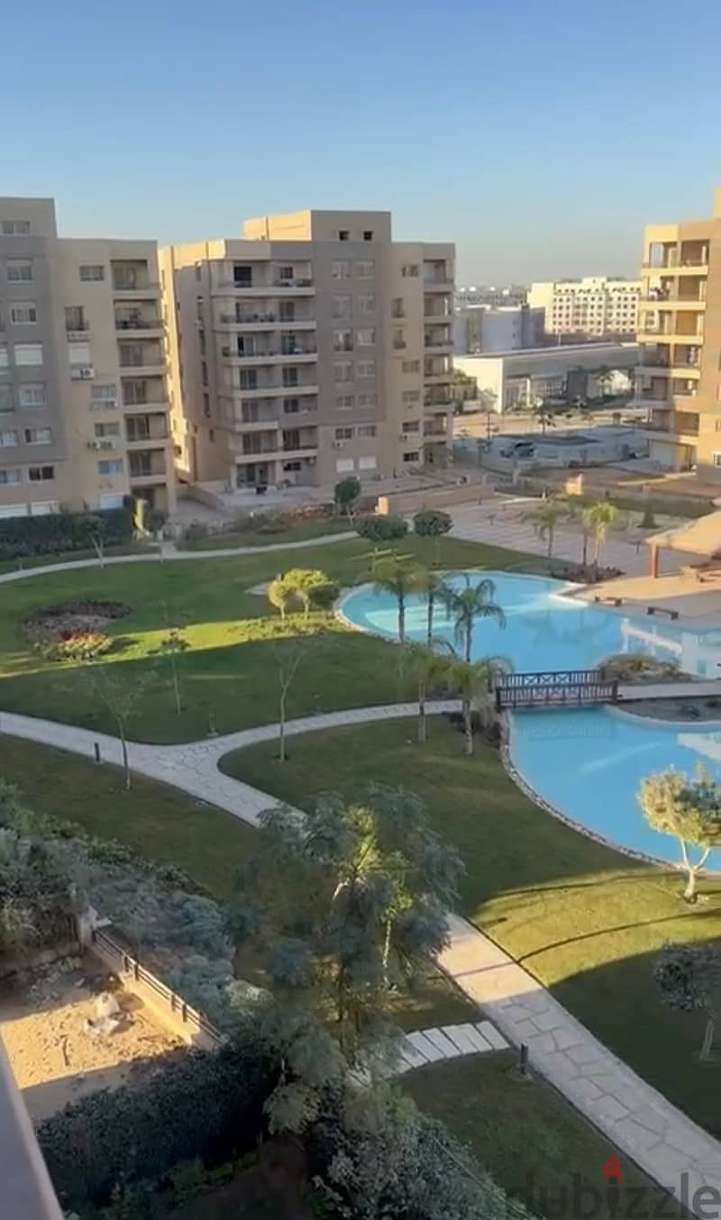 شقة متشطبة للإيجار 181م  فيو حمام سباحة موقع متميز ذا سكوير القاهرة الجديدة  the square  New Cairo 2