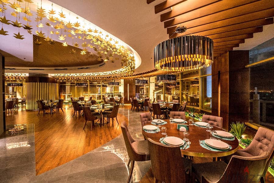 Bam's Smart Tower restaurant in the tourist towers strip with a 10% discount and the lowest monthly installment - on the Bin Zayed axis and the Green 2