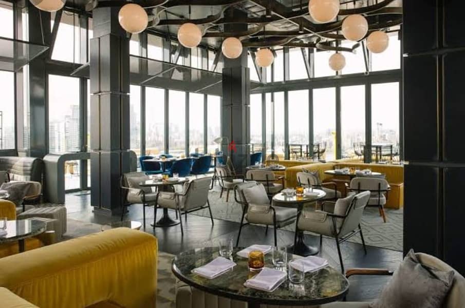Bam's Smart Tower restaurant in the tourist towers strip with a 10% discount and the lowest monthly installment - on the Bin Zayed axis and the Green 6