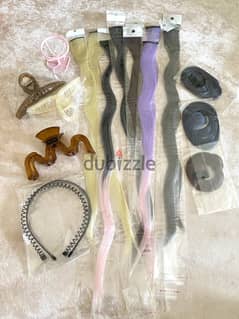 Korean Hair Wigs Claw Clip Headband hair clips (BRAND NEW)