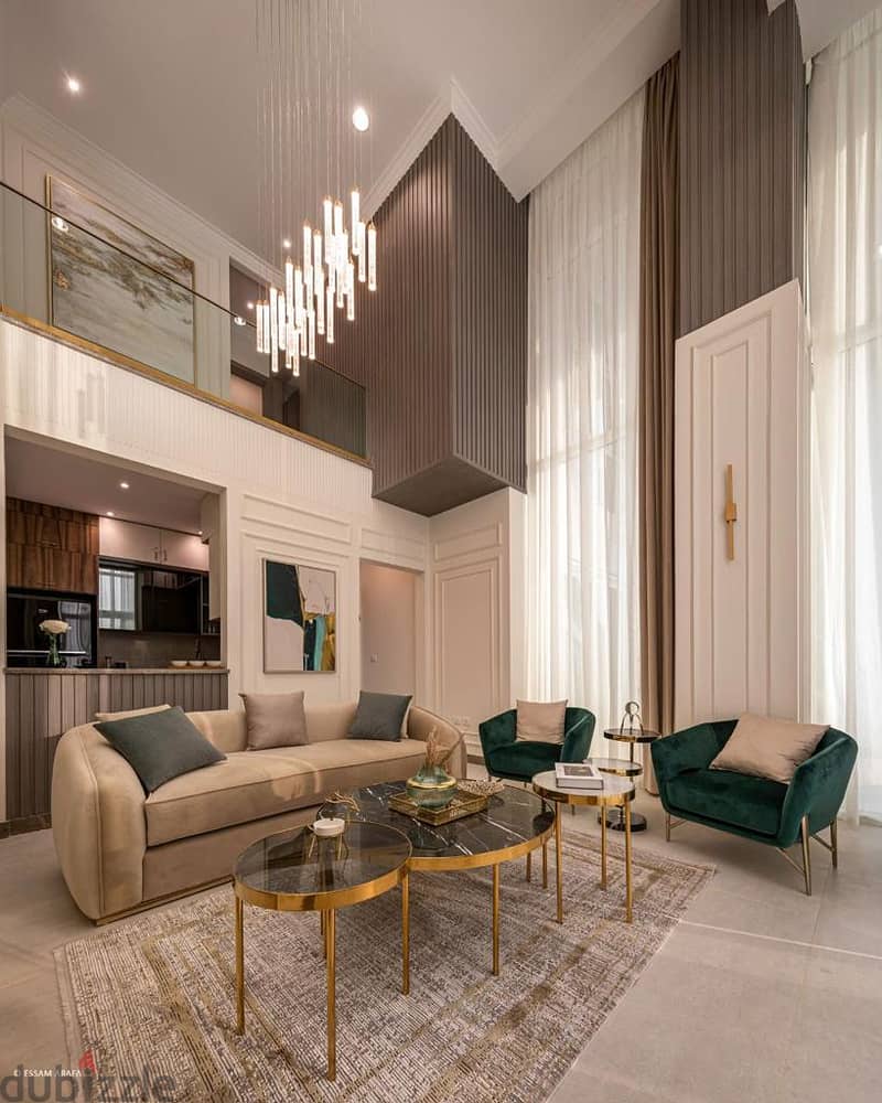 Villa with immediate receipt, wall to wall, with the Russian University, the Embassy District, and Central Park, with the lowest down payment and the 9