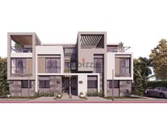 Townhouse for sale in Wood Walk Compound, Mostakbal City