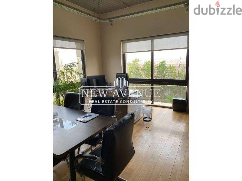 Admin office 116m fully furnished in Kattameya Heights 6