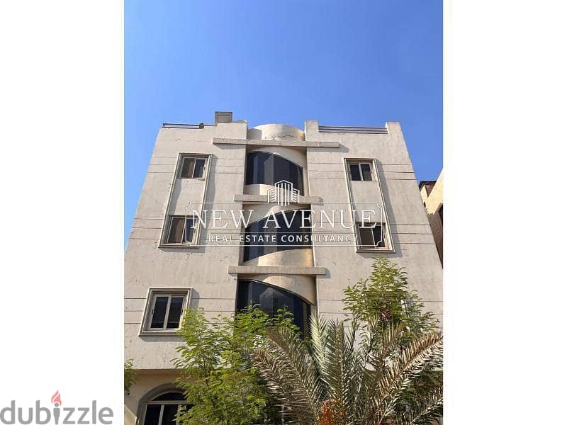 Fully finished building 1100m in El Maadi for rent 1