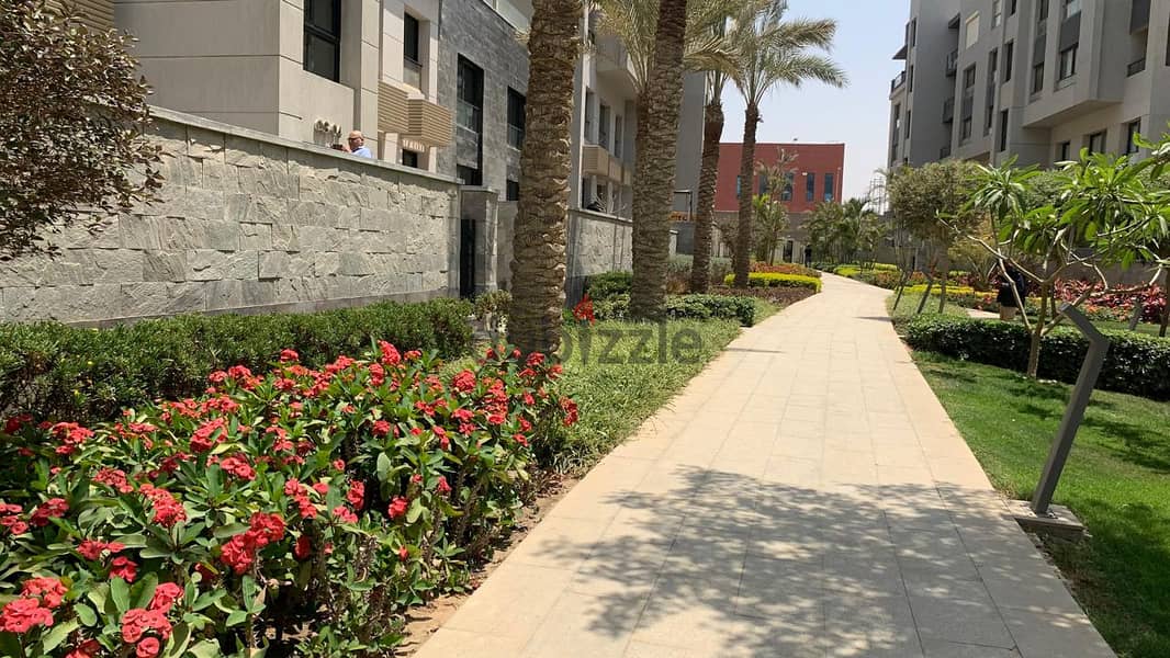 Smart Duplex  ready to move for sale in Trio, M square 215m² العاصمة الادارية fully finished with ACs with 70m² private garden less than company price 1