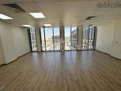 Fully finished office 96m + prime location for sale at Cairo festival city