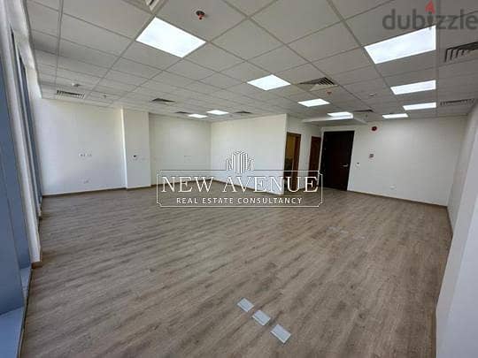 Fully finished office 96m + prime location for sale at Cairo festival city 2