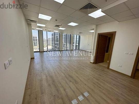 Fully finished office 96m + prime location for sale at Cairo festival city 5