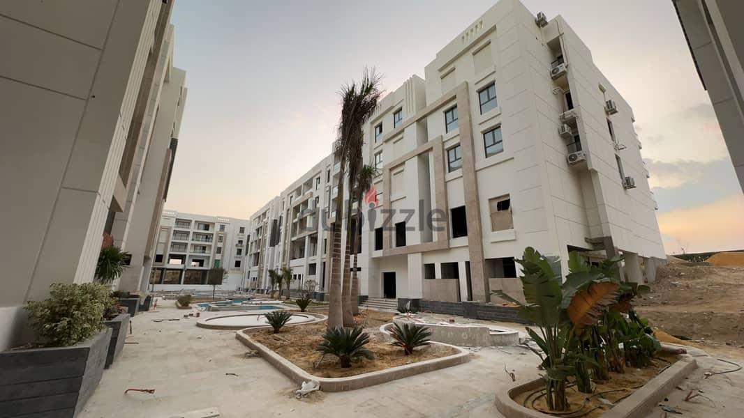 Hotel finishing for housing and investment. . 122 sqm apartment for sale in Sheraton Heliopolis in Aljar Sheraton Compound 12