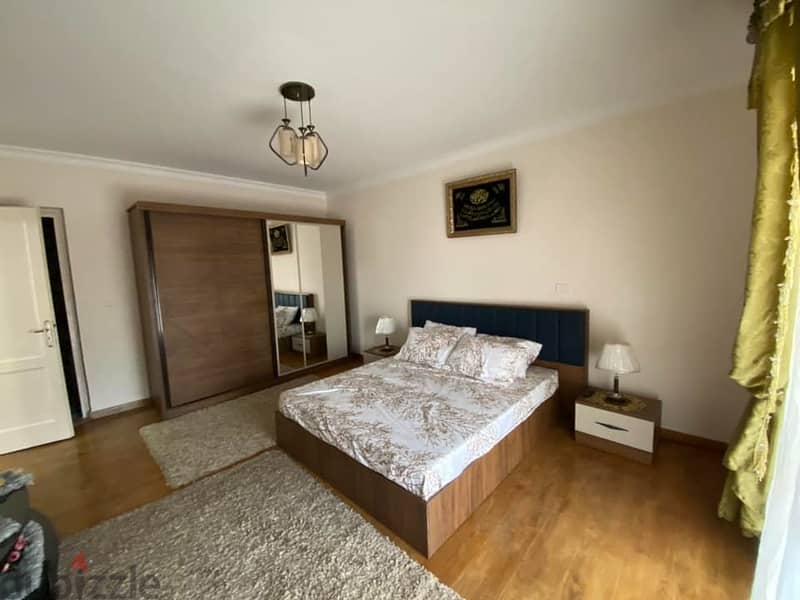 apartment for rent furnished in Al Rehab City, 2 garden view, furnished, modern  - Third round  - The tenth stage 7