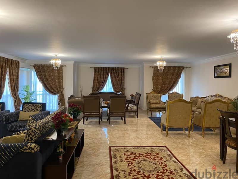 apartment for rent furnished in Al Rehab City, 2 garden view, furnished, modern  - Third round  - The tenth stage 27