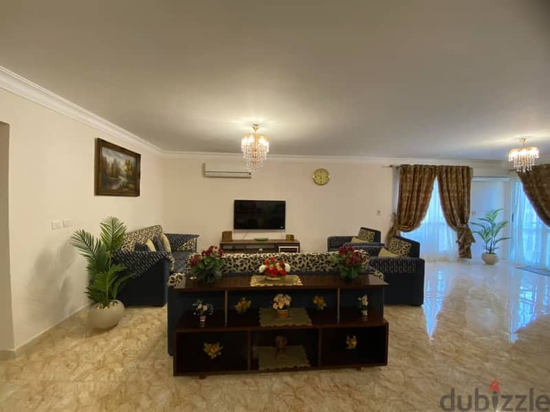 apartment for rent furnished in Al Rehab City, 2 garden view, furnished, modern  - Third round  - The tenth stage 28