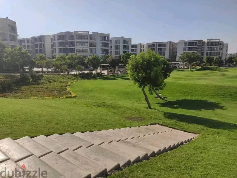A very special apartment in Club Sied in Taj City Compound for sale in installments, Corner Triple View, 158m, the most distinguished phases of Taj Ci 5