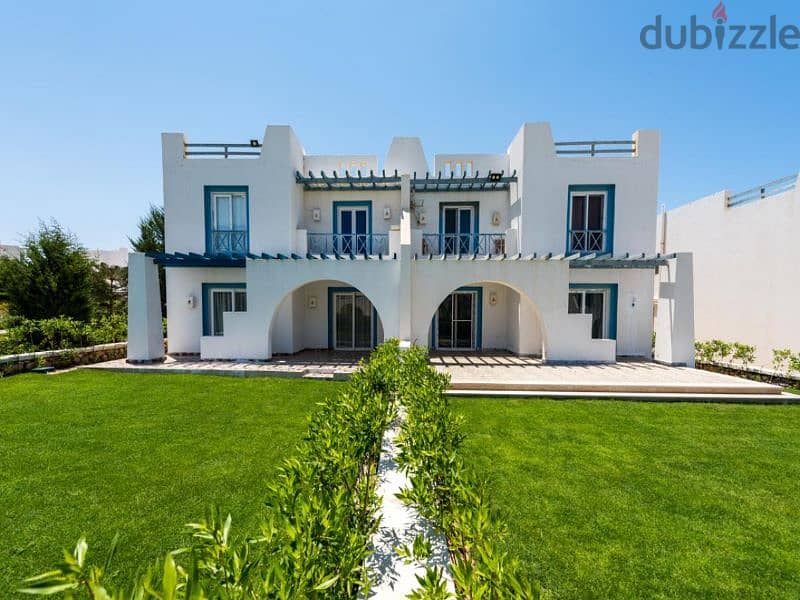 Ready to Move Twin House finished in Mountain view Ras EL-Hekma lowest price 1