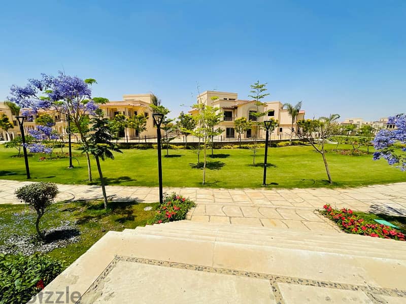 villa stand alone for sale D3 view wide garden installments till 2029 1