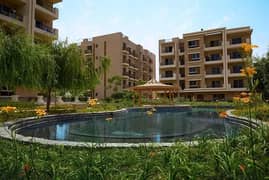 For sale, the best apartment in Taj City Compound, a very distinctive location, and a fabulous view overlooking the largest lagoons and green spaces w 0