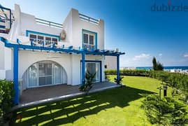 For sale, first row villa on the most beautiful beach on the North Coast, Sidi Abdel Rahman, in Mountain View, North Coast, with a fabulous view 0