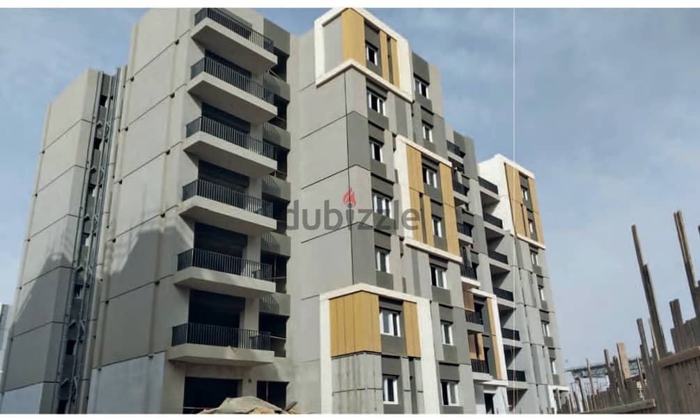 Apartment for sale, immediate receipt, 195 meters in Hap Town Compound “Hassan Allam”, Mostakbal City, New Cairo, with a 10% contract downpayment and 9