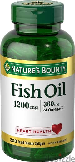 Nature’s Bounty Fish Oil 1200 mg