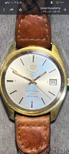 ساعة لونجين ملكية  سويسري اتوماتيك اصدار محدود باسم ملك الاردن
