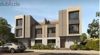 Twin house at the Valles hassan Allam 8 years instalments
